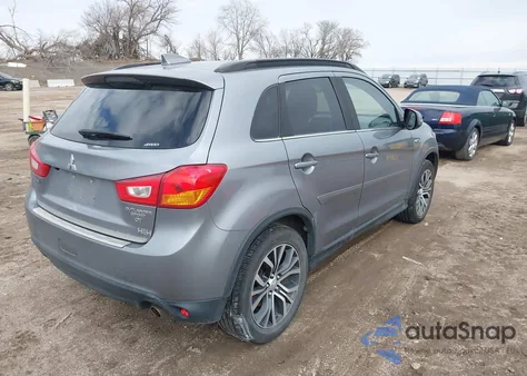 2017 Mitsubishi Outlander Sport 2.4 Gt z USA, uszkodzony, nr VIN JA4AR4AW0HZ019542